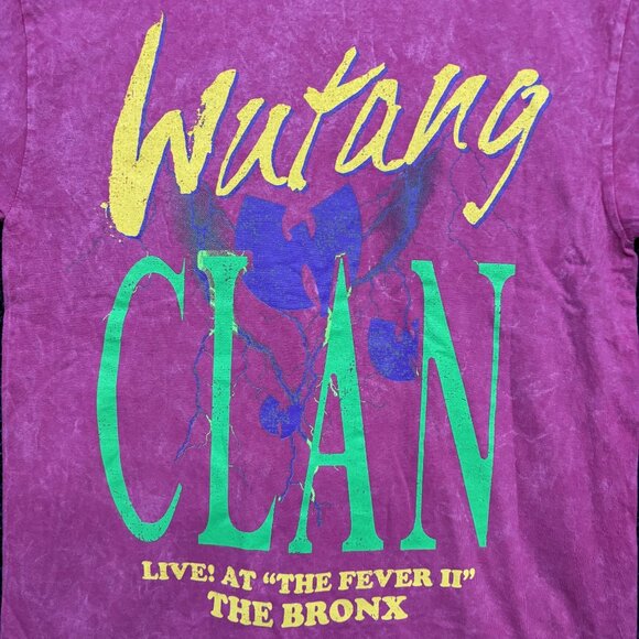 Wu-Tang Clan Live at the Fever II The Bronx Rap T-Shirt M - Picture 2 of 4